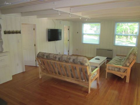 Living room with futon-style seating